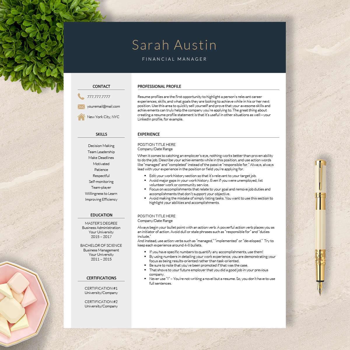 apple pages resume templates 2018